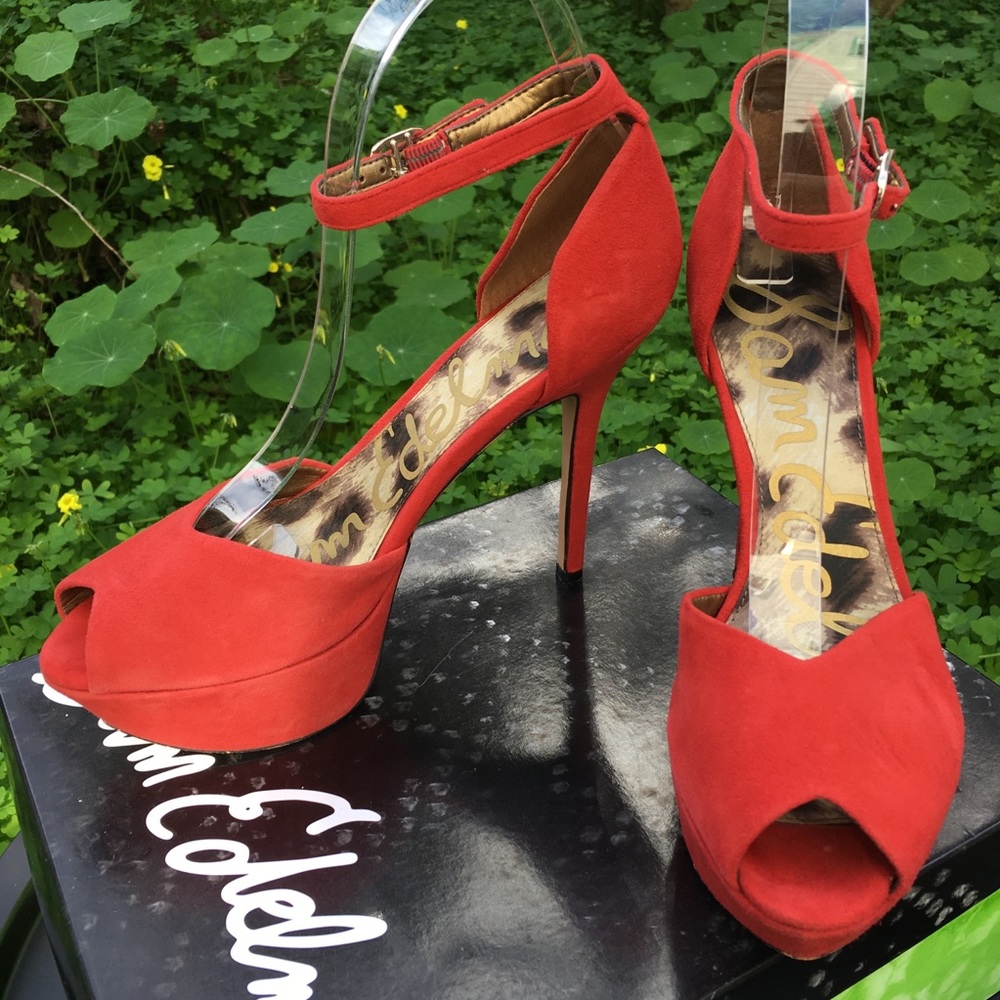 Sam Edelman Marina Samba Peep Toe Sandal